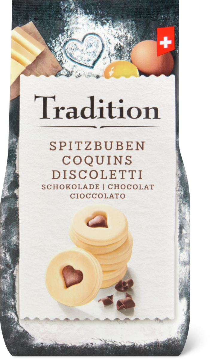 Tradition Spitzbuben Schokolade 200g –