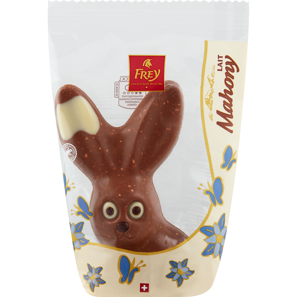 Osterhase Mahony Milch «Bunny Piccolo» 18cm - 100g