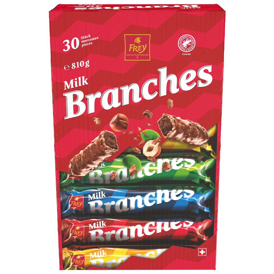 Frey Branches «Milk» Classic 30er - 810g
