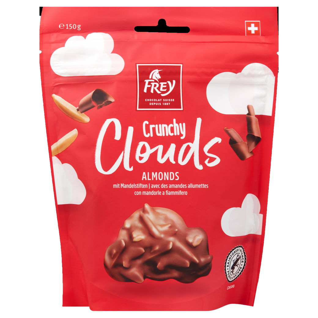 Frey Crunchy Clouds Almonds 150g