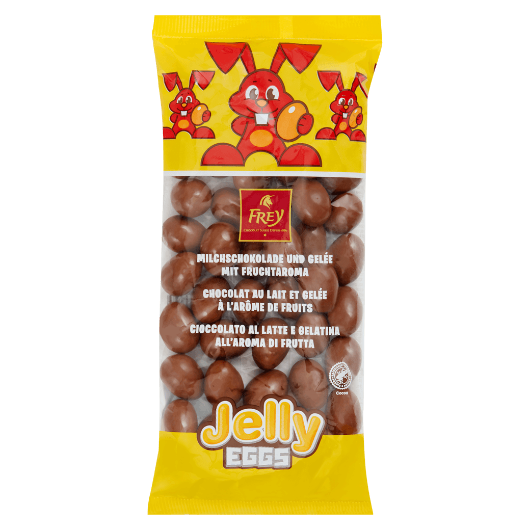 Schokoladen-Eili Milch mit Fruchtgelée-Füllung - 300g