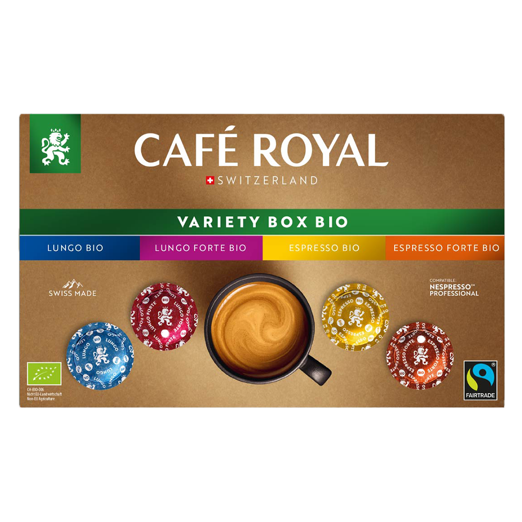 CAFÉ ROYAL PROFESSIONAL PADS BIO VARIETY BOX