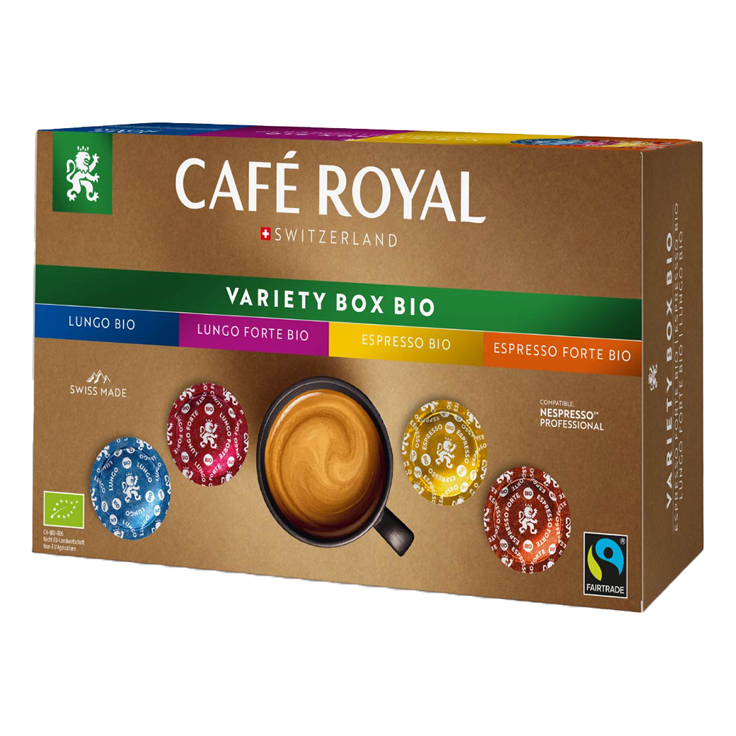 CAFÉ ROYAL PROFESSIONAL PADS BIO VARIETY BOX