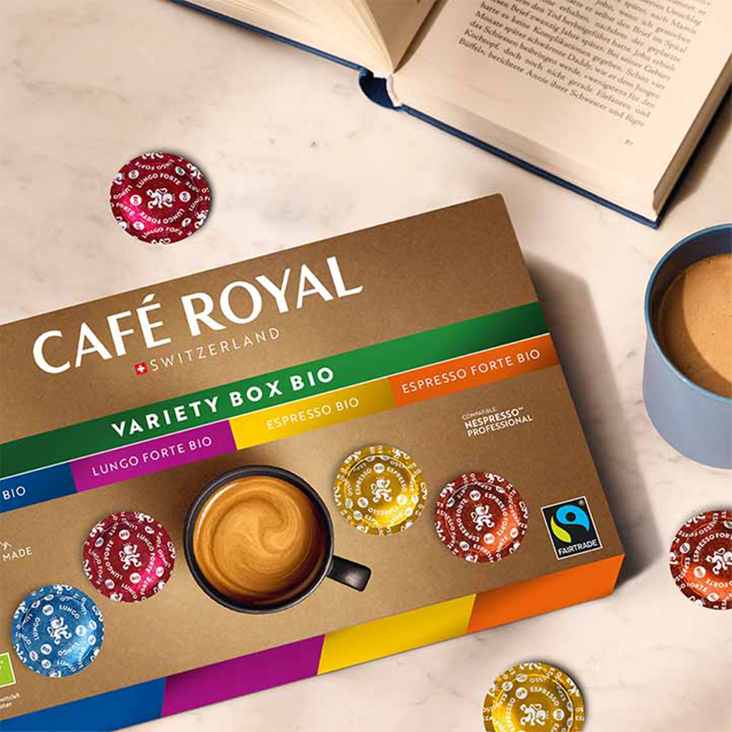 CAFÉ ROYAL PROFESSIONAL PADS BIO VARIETY BOX