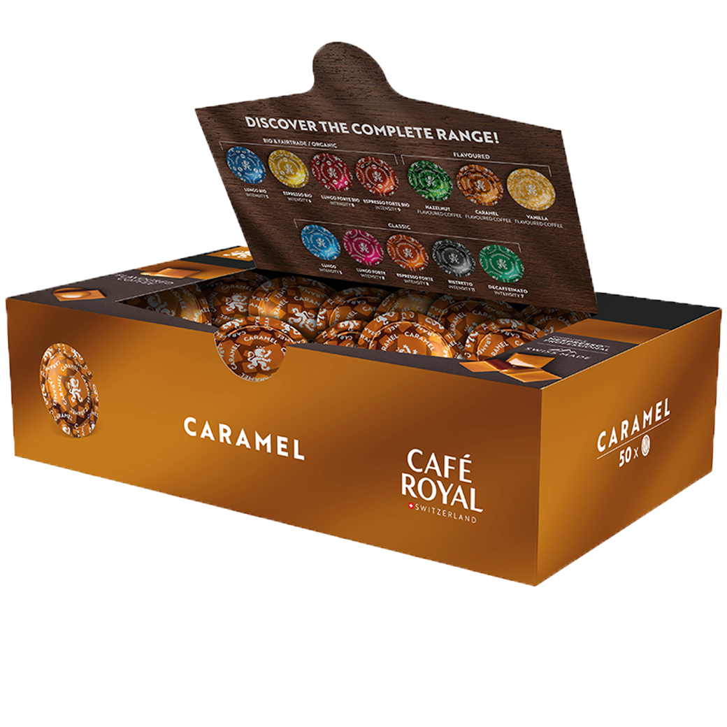 CAFÉ ROYAL Professional Pads Caramel