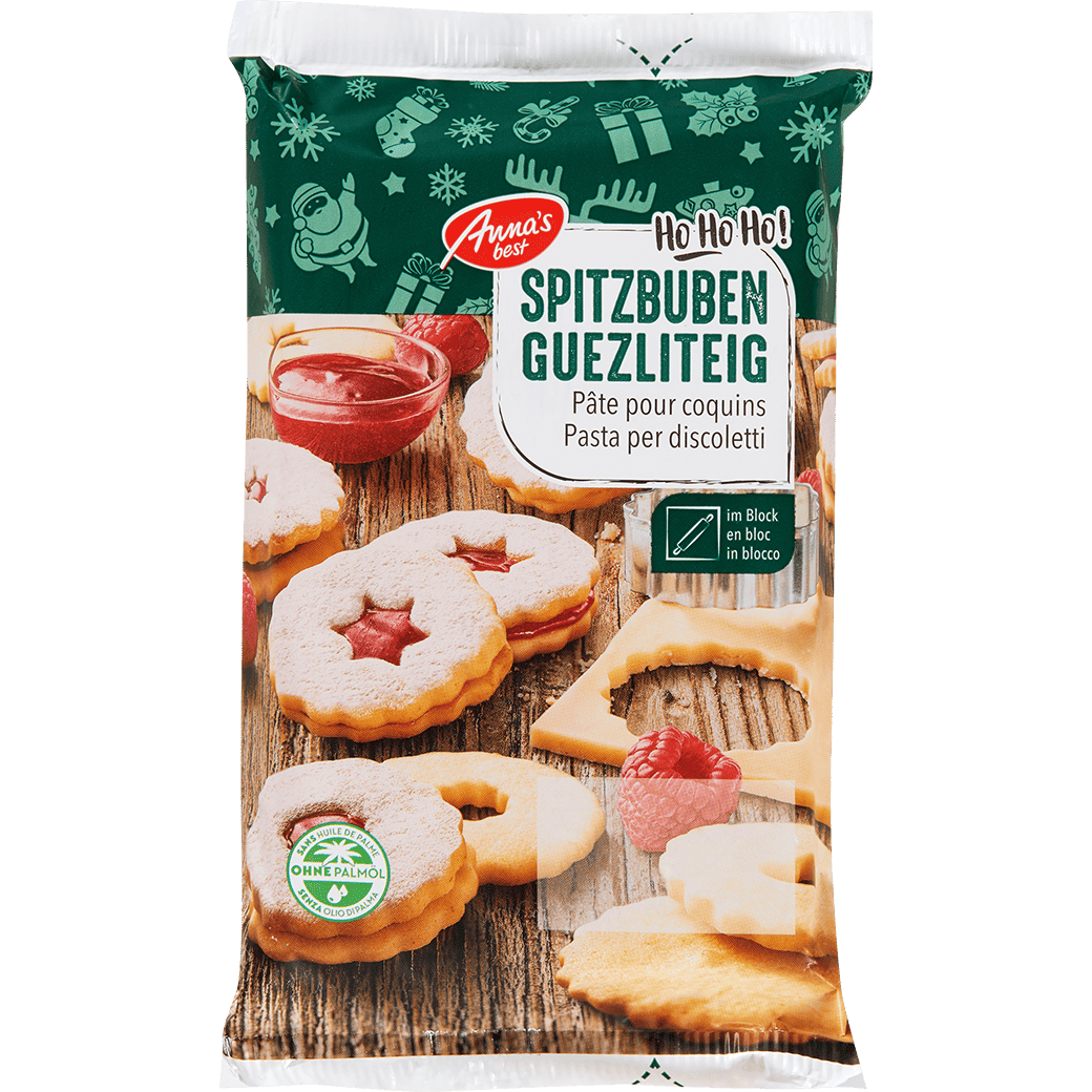 Spitzbubenteig Block - 500g