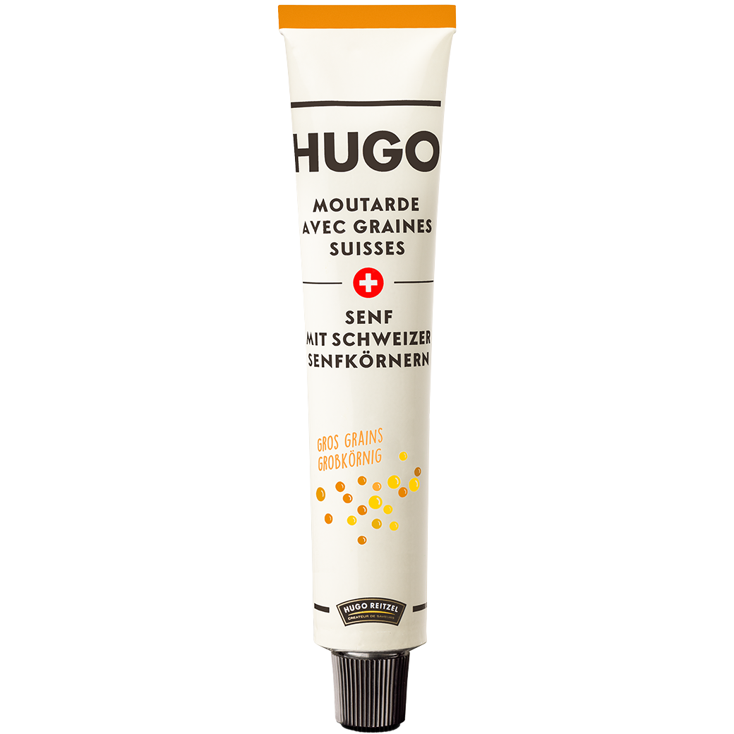 HUGO Schweizer Senf grobkörnig - 100g