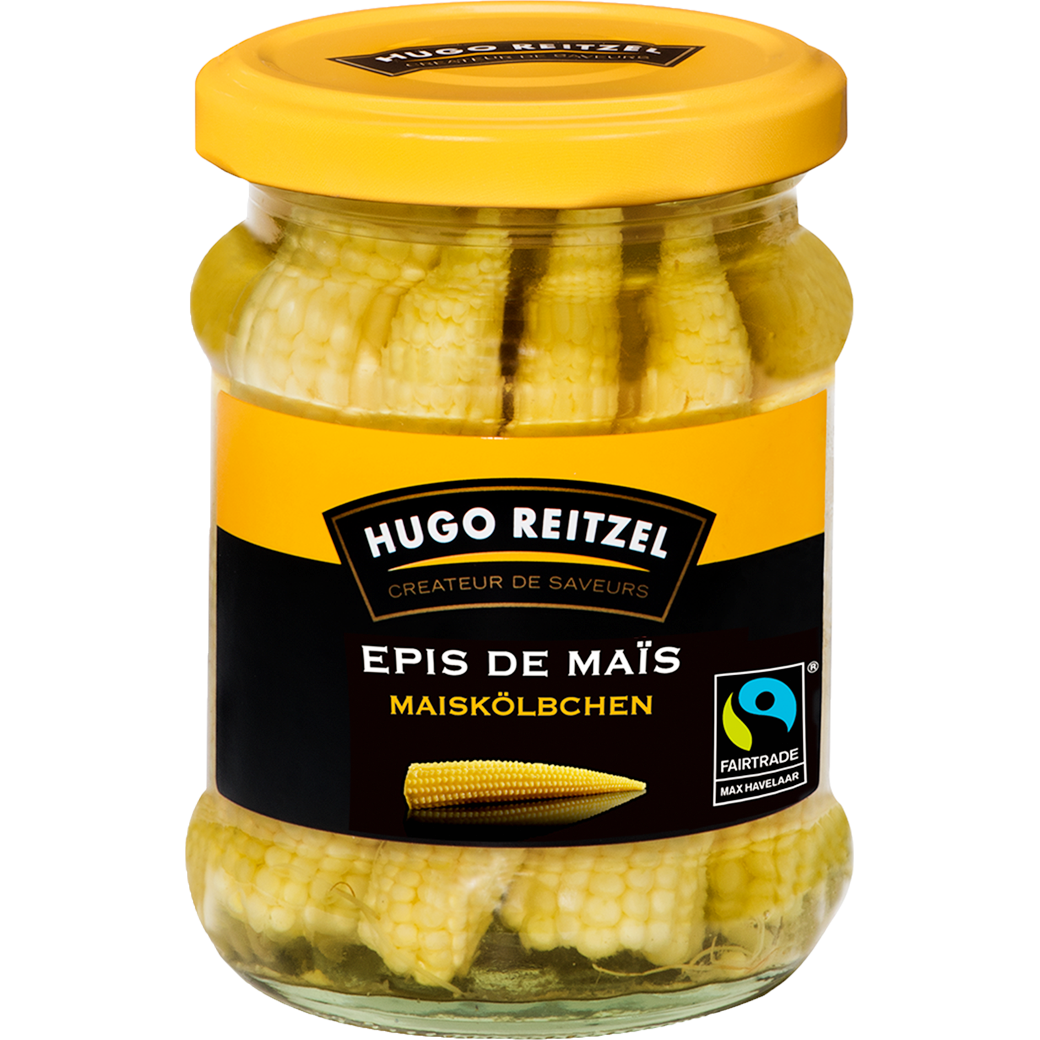 HUGO Reitzel Maiskölbchen in Essig - 215g