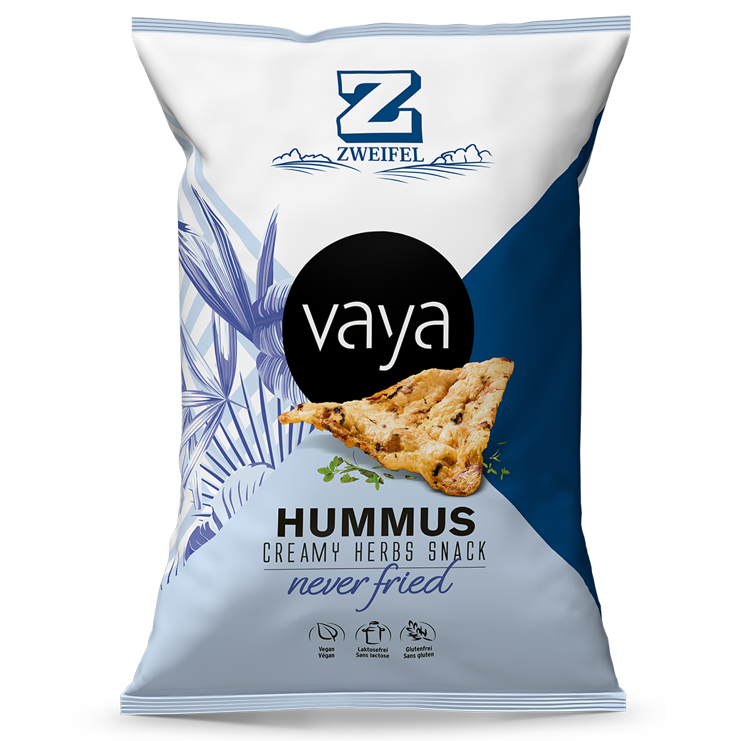 Zweifel VAYA Hummus Creamy Herbs Snack - 80g
