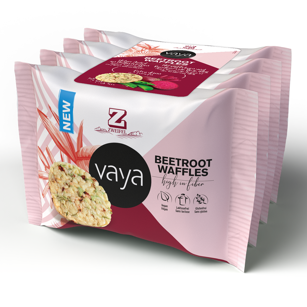 Zweifel VAYA Beetroot Waffles - 68g