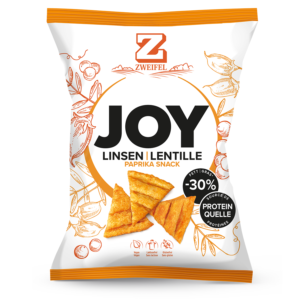 Zweifel Joy Lentil Paprika - 80g