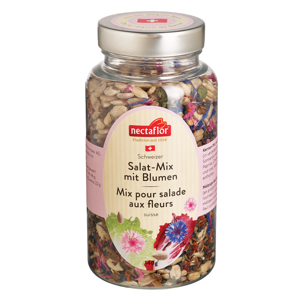 Schweizer Salat-Mix Blumen -140g