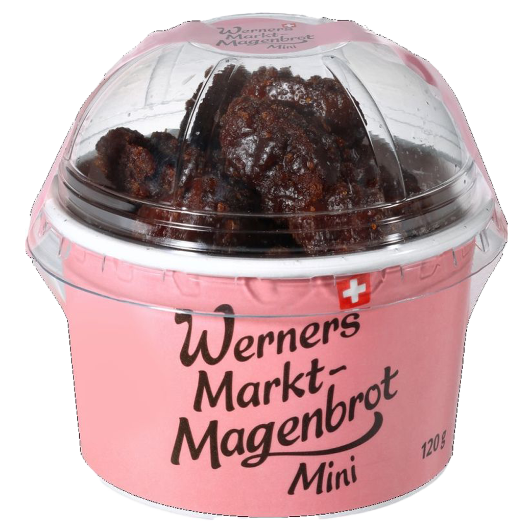 Werners Markt Magenbrot mini mit Schokoladencouverture - 130g