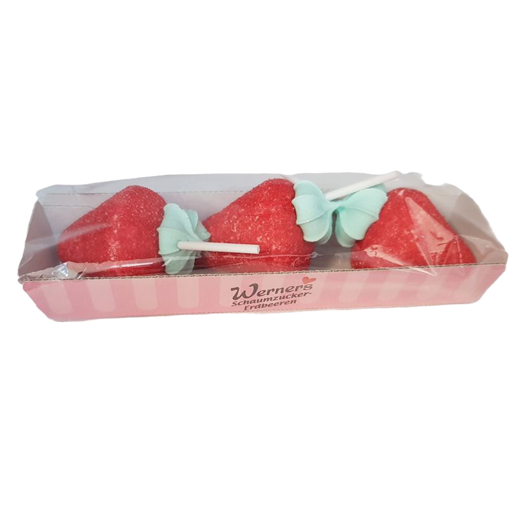 Werners Markt Schaumzuckererdbeeren -90g
