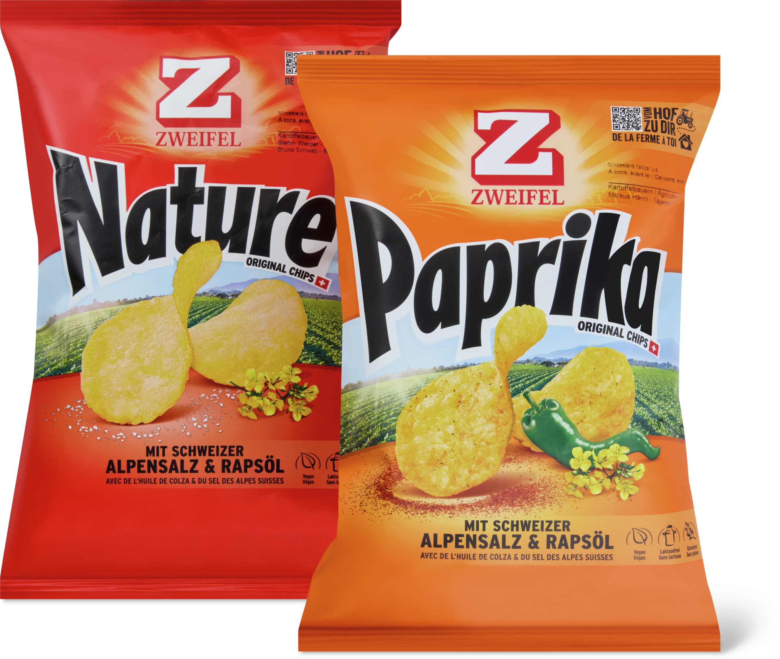 Zweifel Chips Paprika - 90g