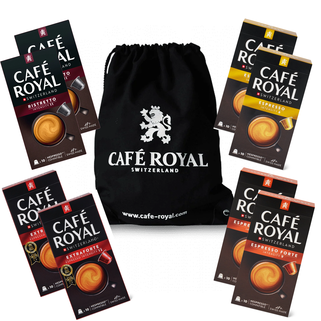 Cafe Royal Beutelrucksack Espresso