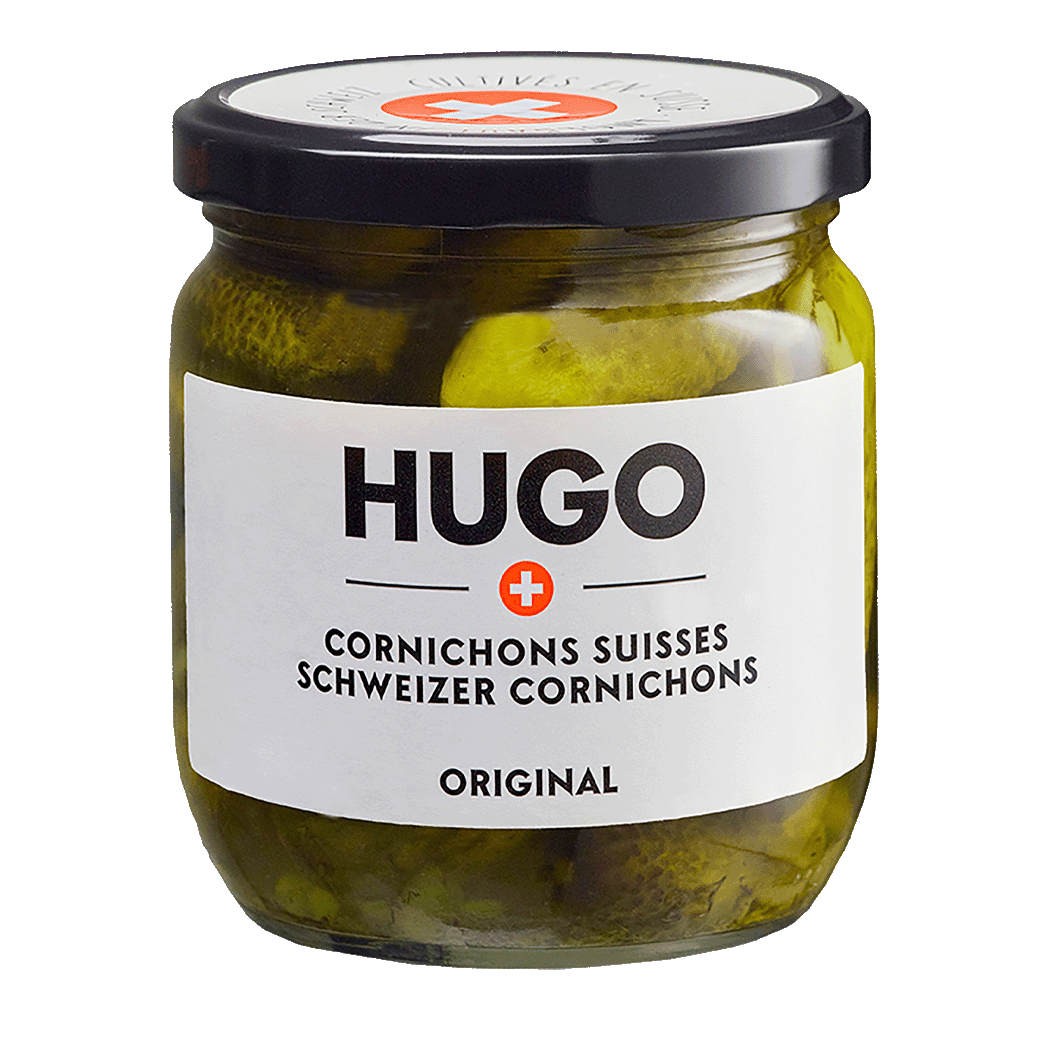 HUGO Schweizer Cornichons Original - 200g