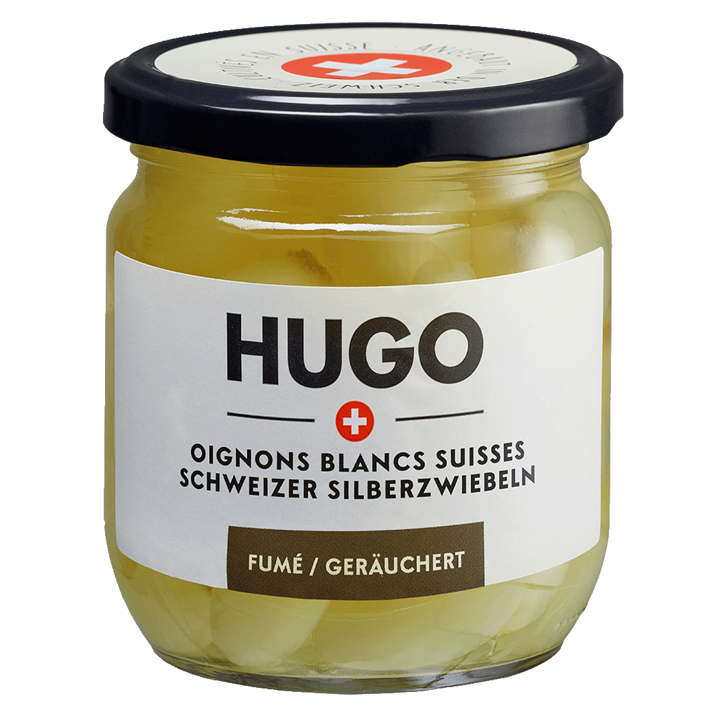 HUGO Silberzwiebeln Raucharoma - 200g