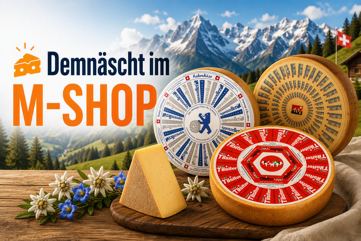 Appenzeller Stückkäse – Demnächst erhältlich