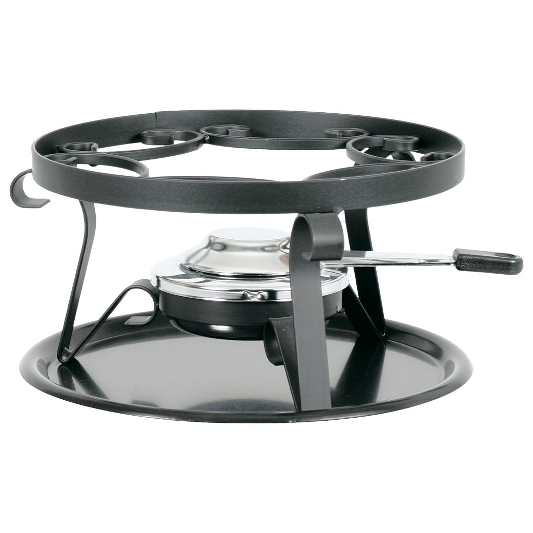 Rechaud inkl. Brenner und Brennpaste