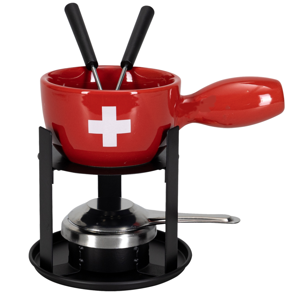 Käsefondue Set "Mini Swiss"