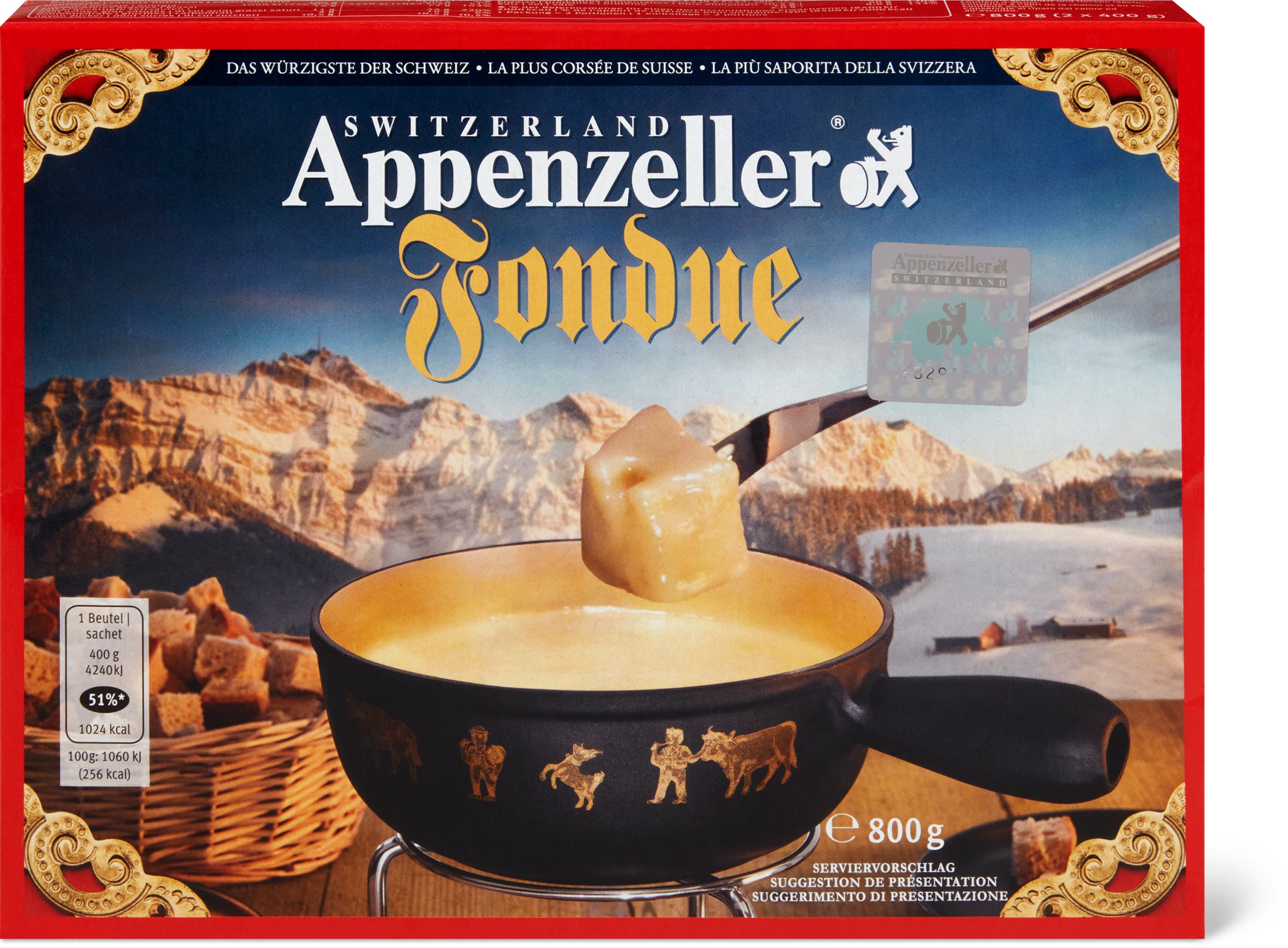 Fondue «Appenzeller» - 800g