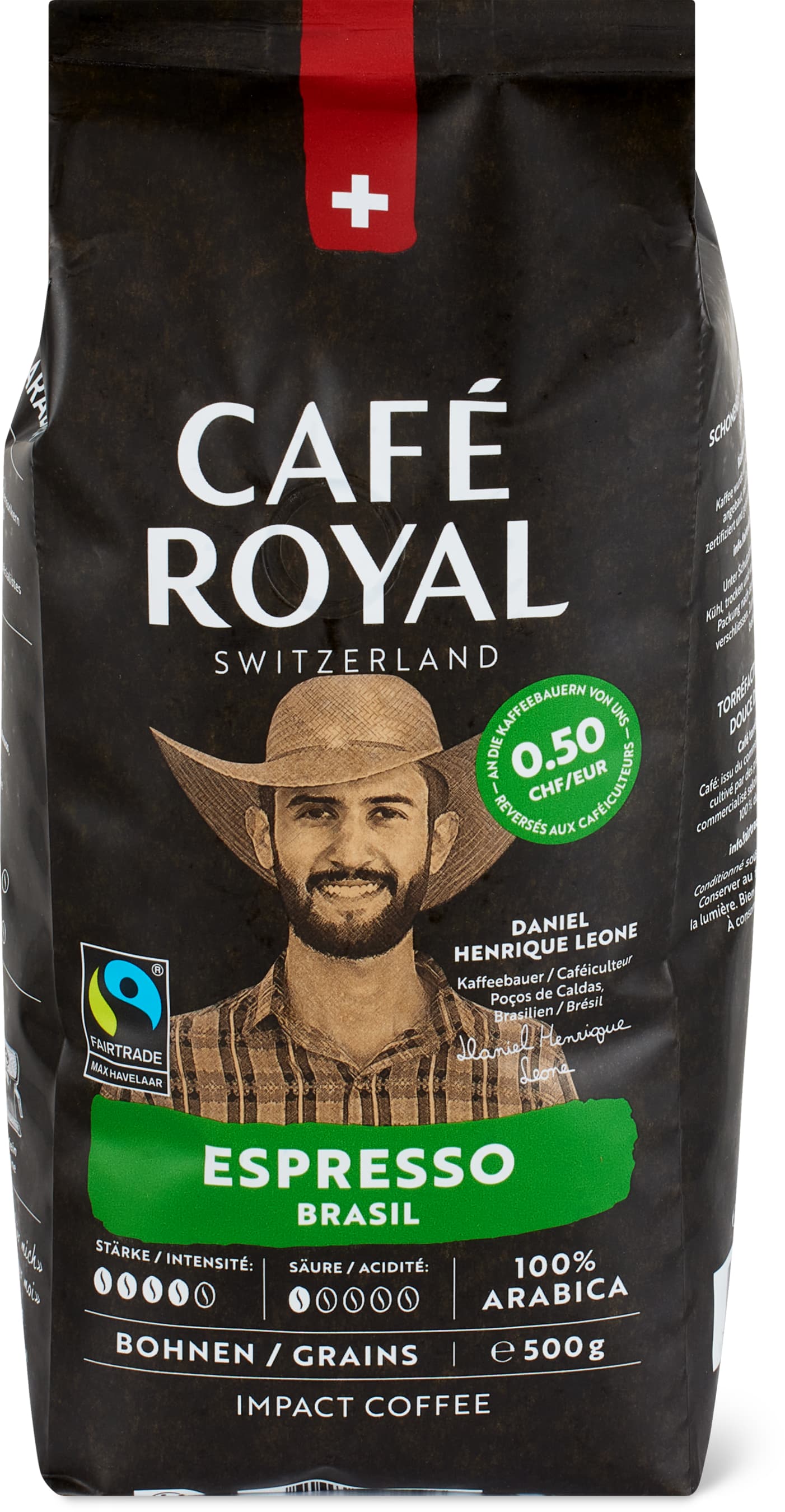 Fairtrade CR Brasilien Espresso 500g