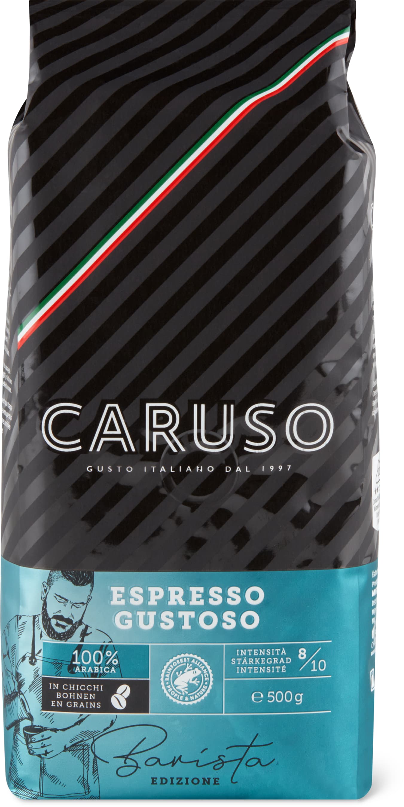 Caruso Espresso Gustoso Bohnen - 500g