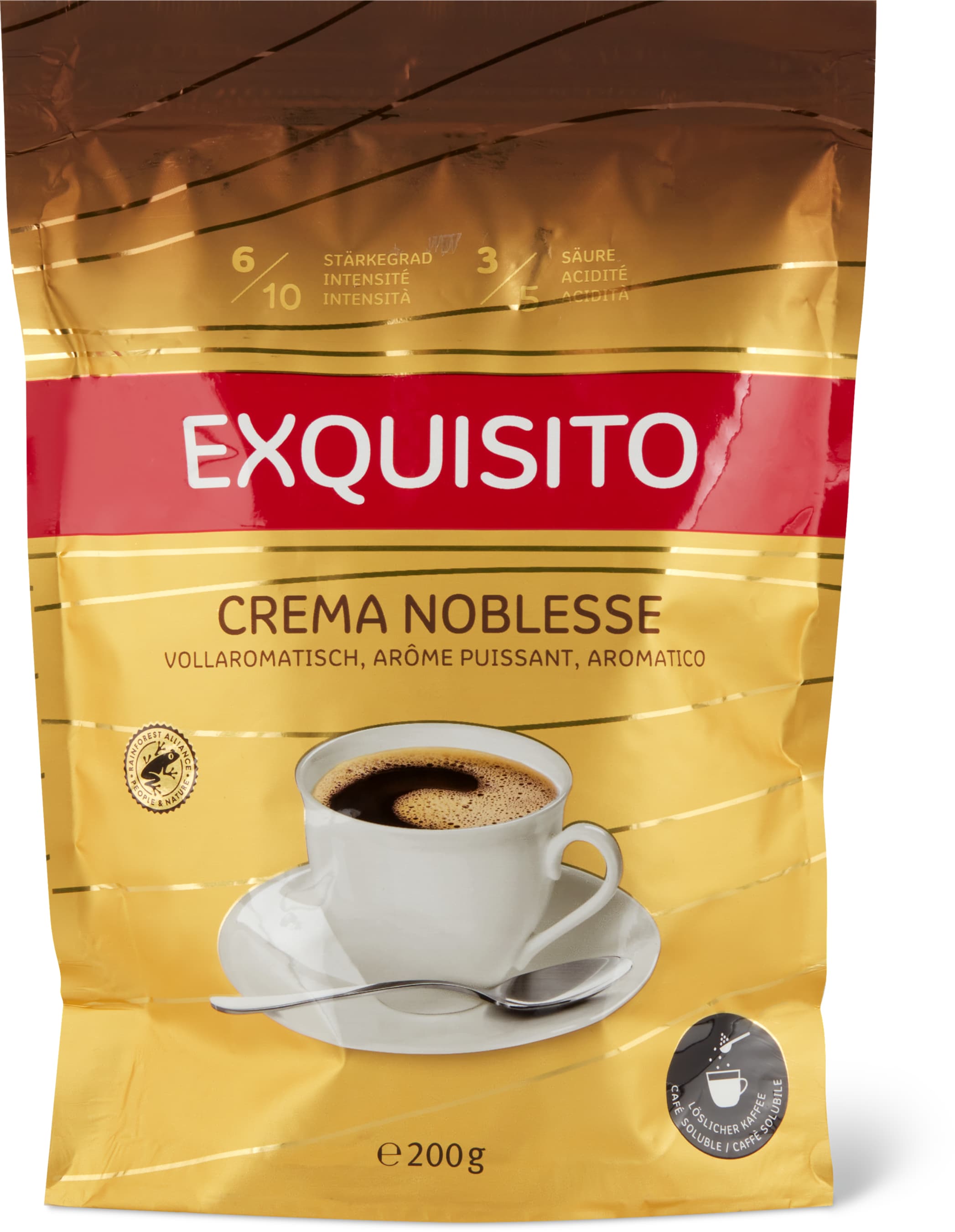 Kaffee löslich «Noblesse Oro Beutel» - 200g