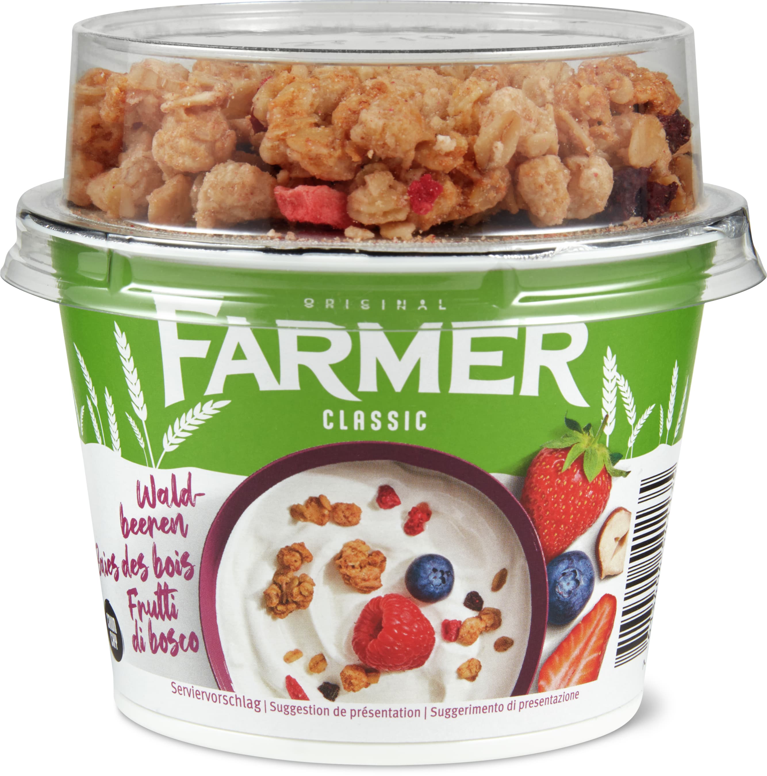 Farmer Joghurt Crunchy Waldbeeren - 225g