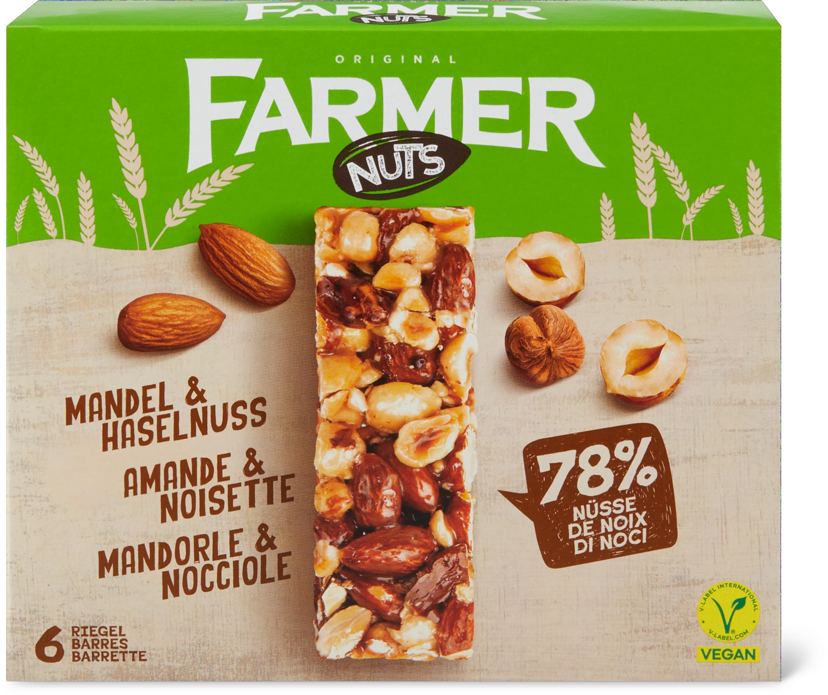 Farmer Nuts Mandel-Haselnuss - 180g