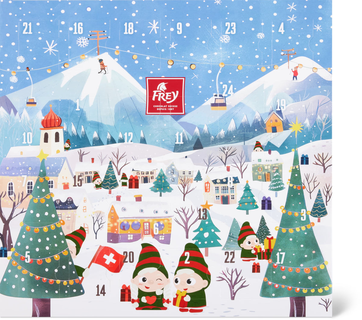 Frey Wichtel Ida, Nils & Mika Adventskalender -250g