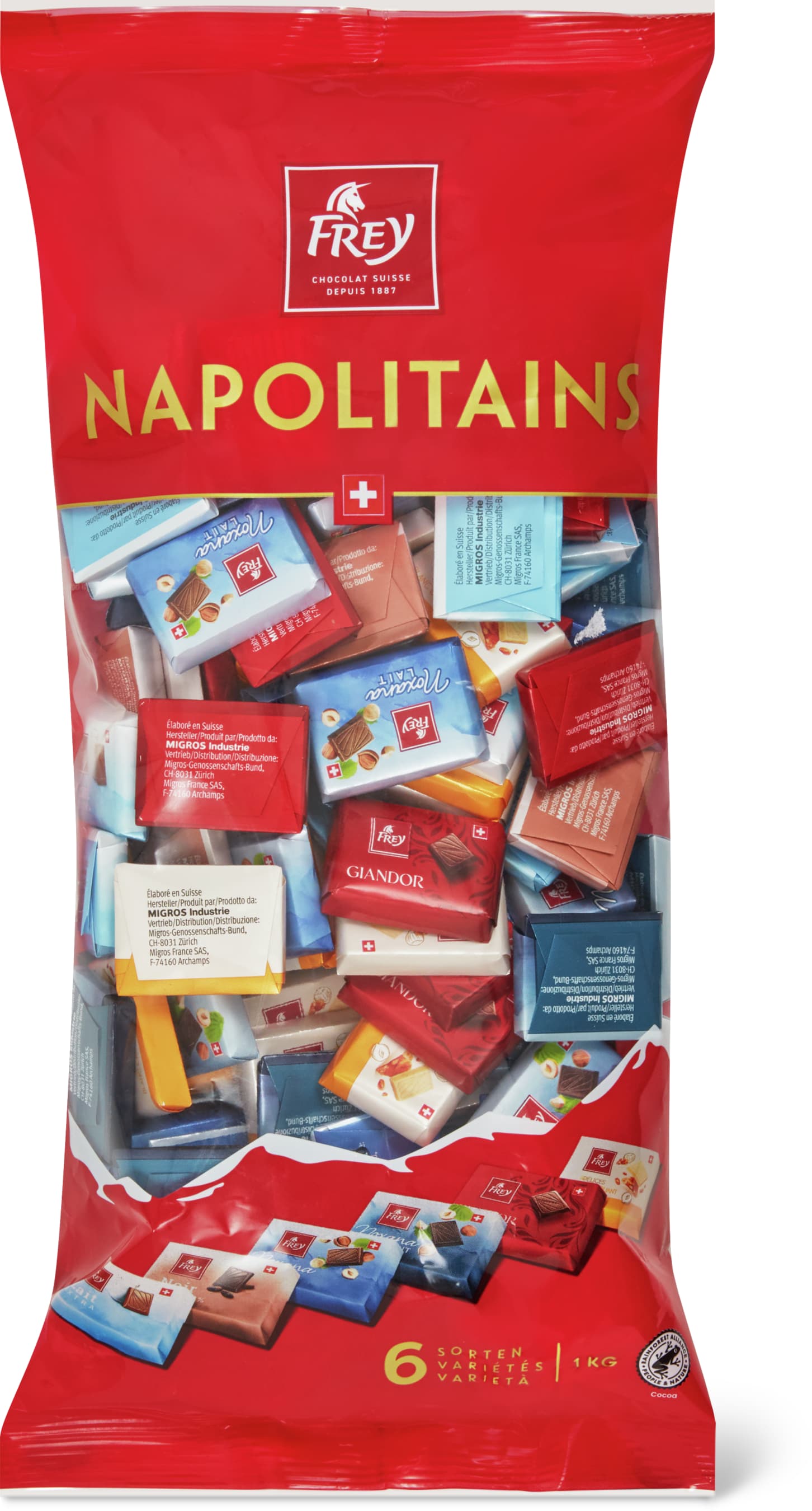 Naps «assortiert» 1kg