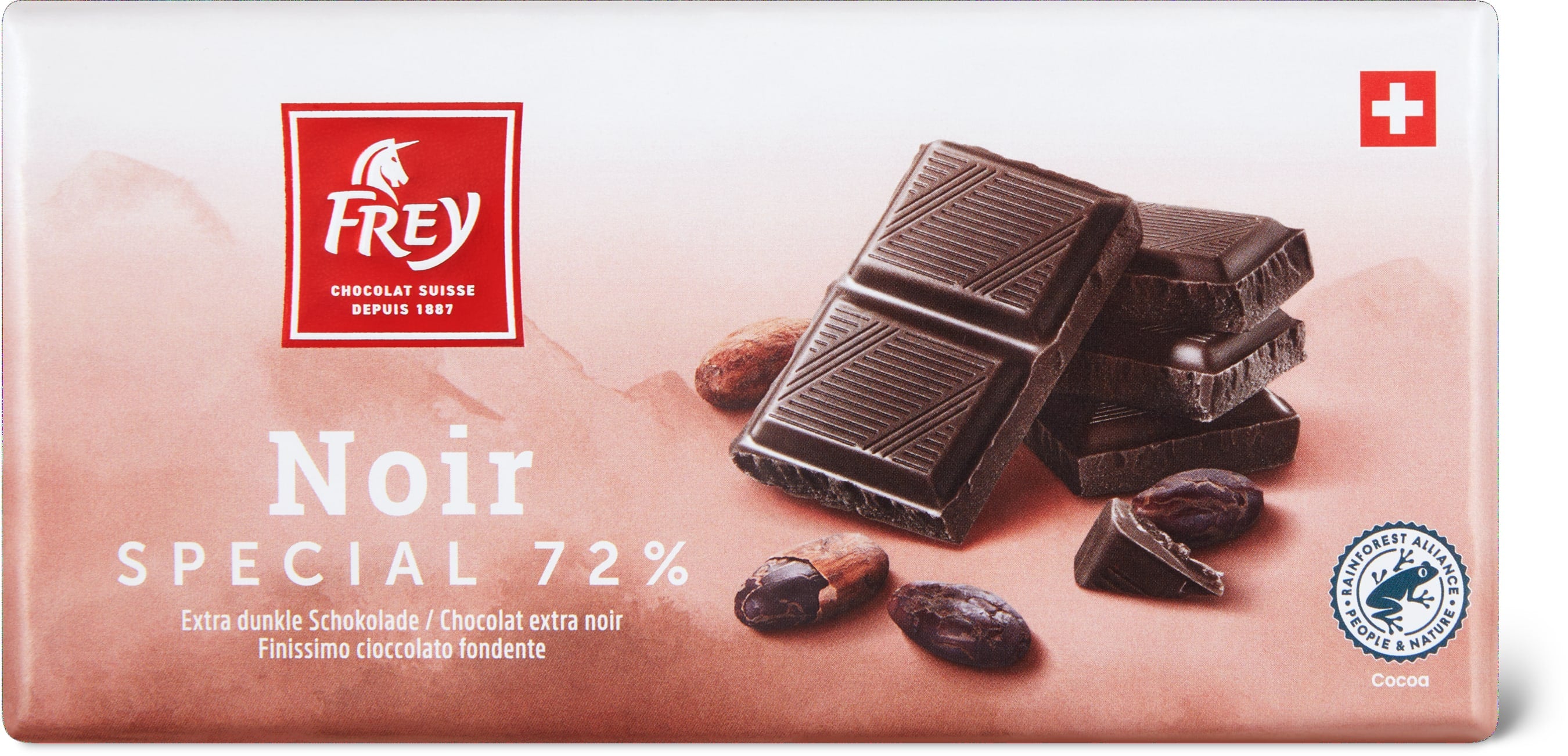 Noir special 72% - 100g