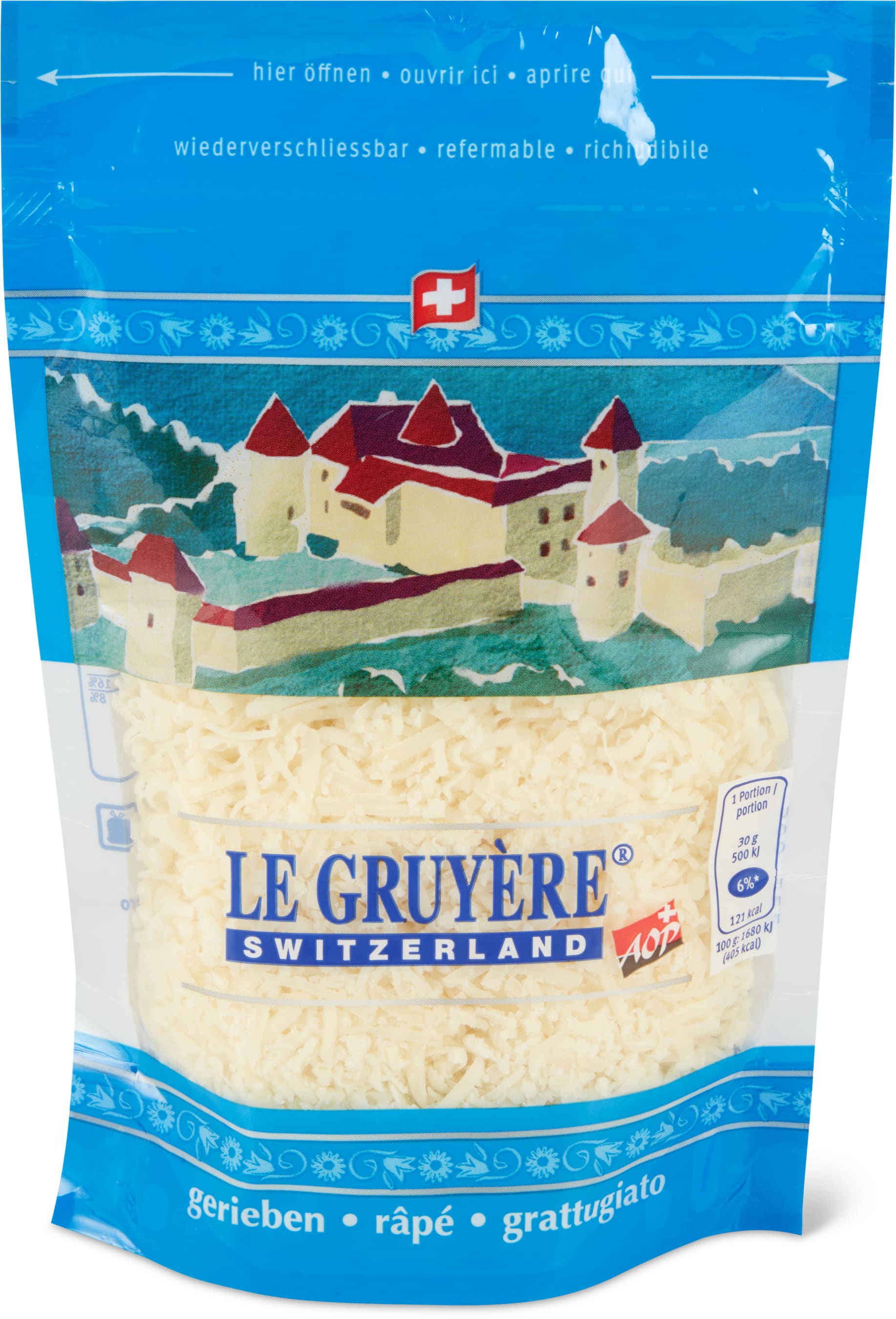 Reibkäse Le Gruyère AOP - 130g