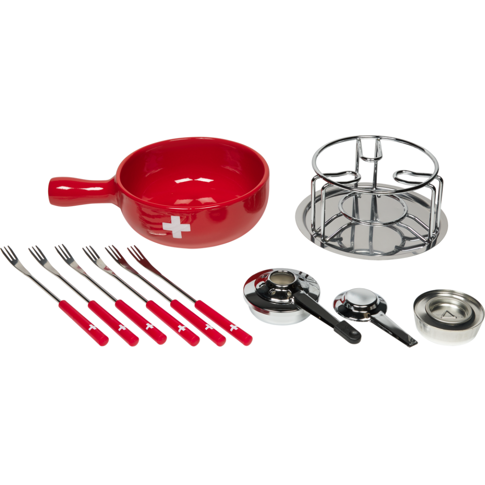 Käsefondue-Set «CH-Kreuz»