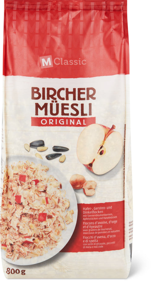 bircher müsli aufbewahren Farmer Birchermüesli Original