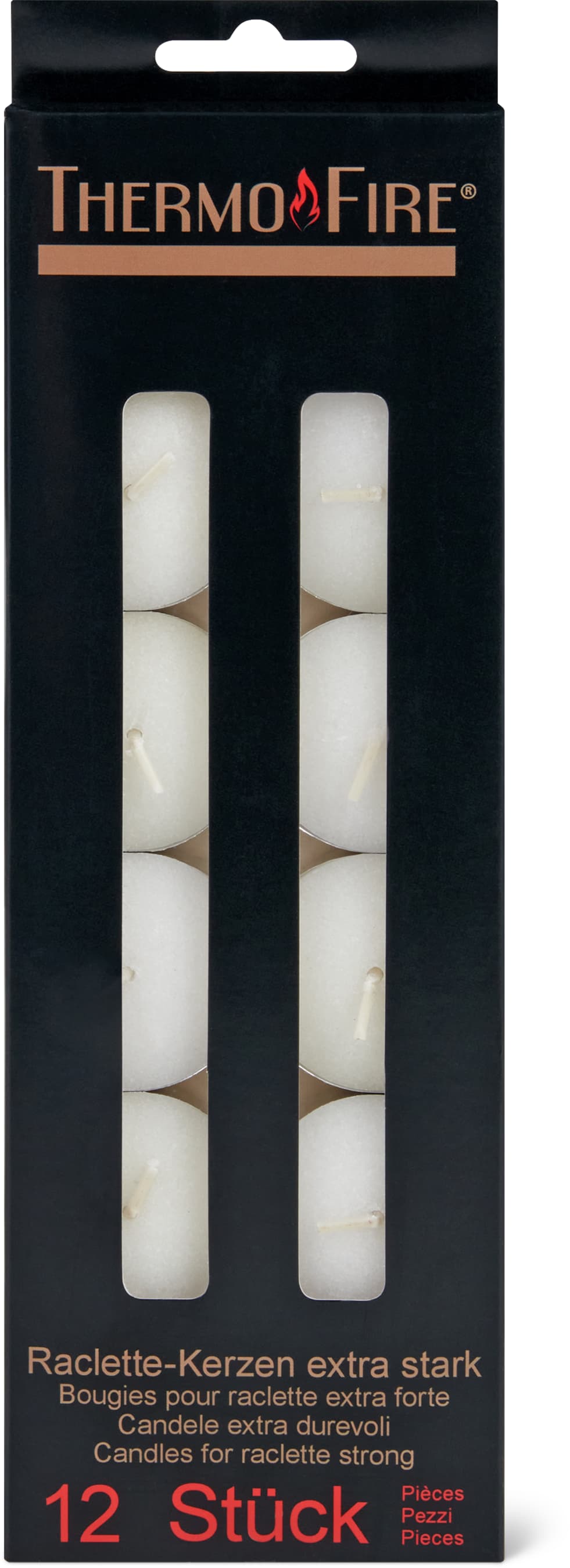 Rechaud-Kerzen für «H'eat Cheese»