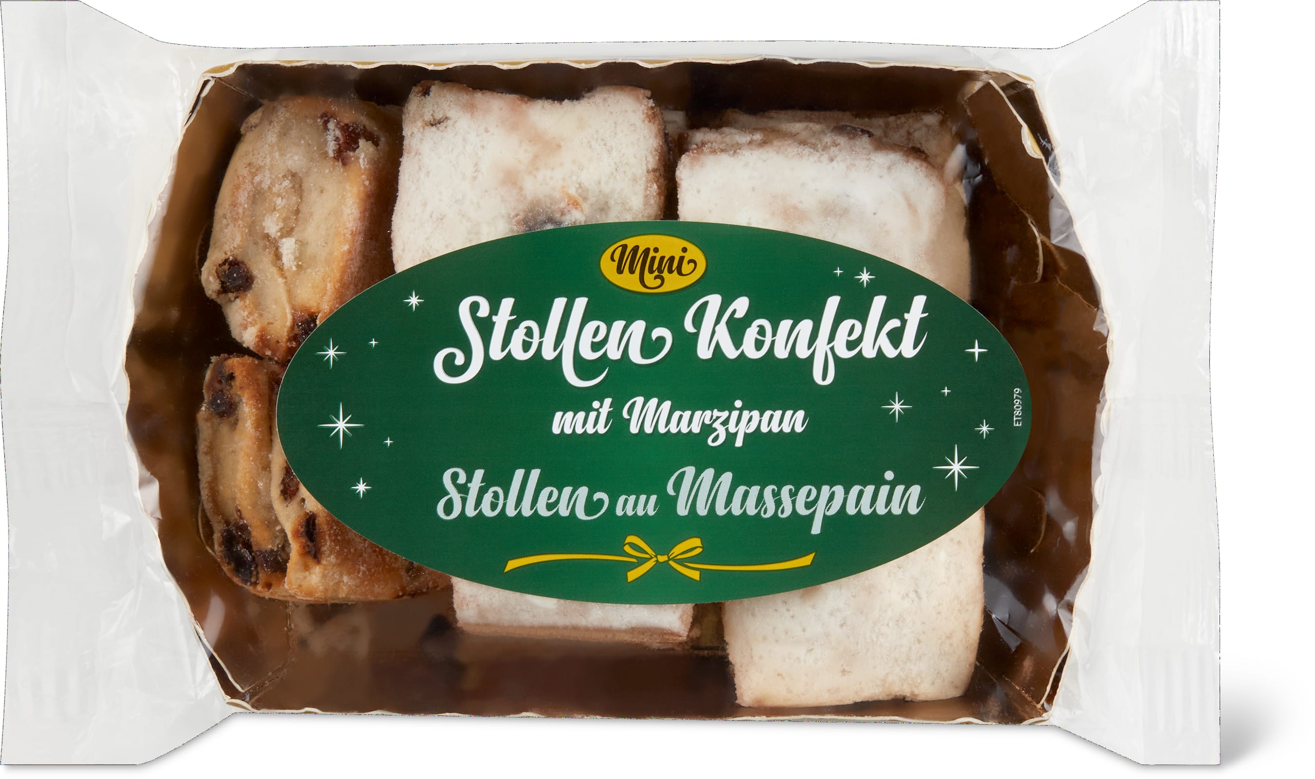 Edelmarzipanstollen Portionen - 275g