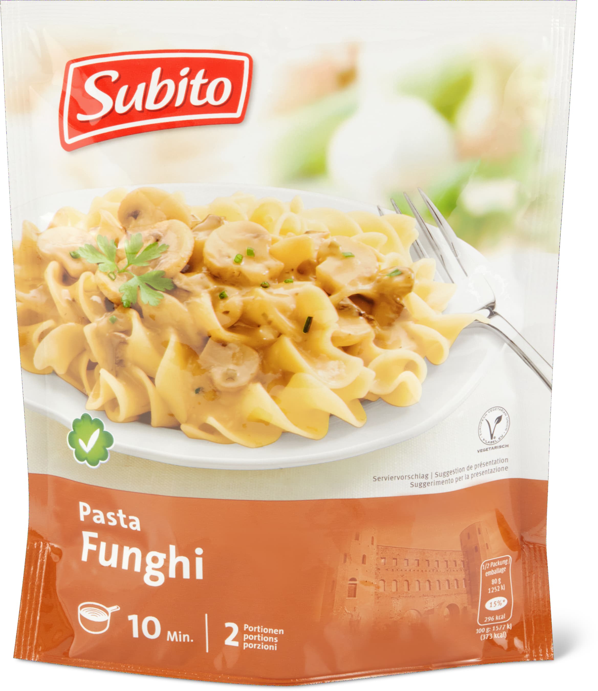 Subito Pasta Funghi - 160g