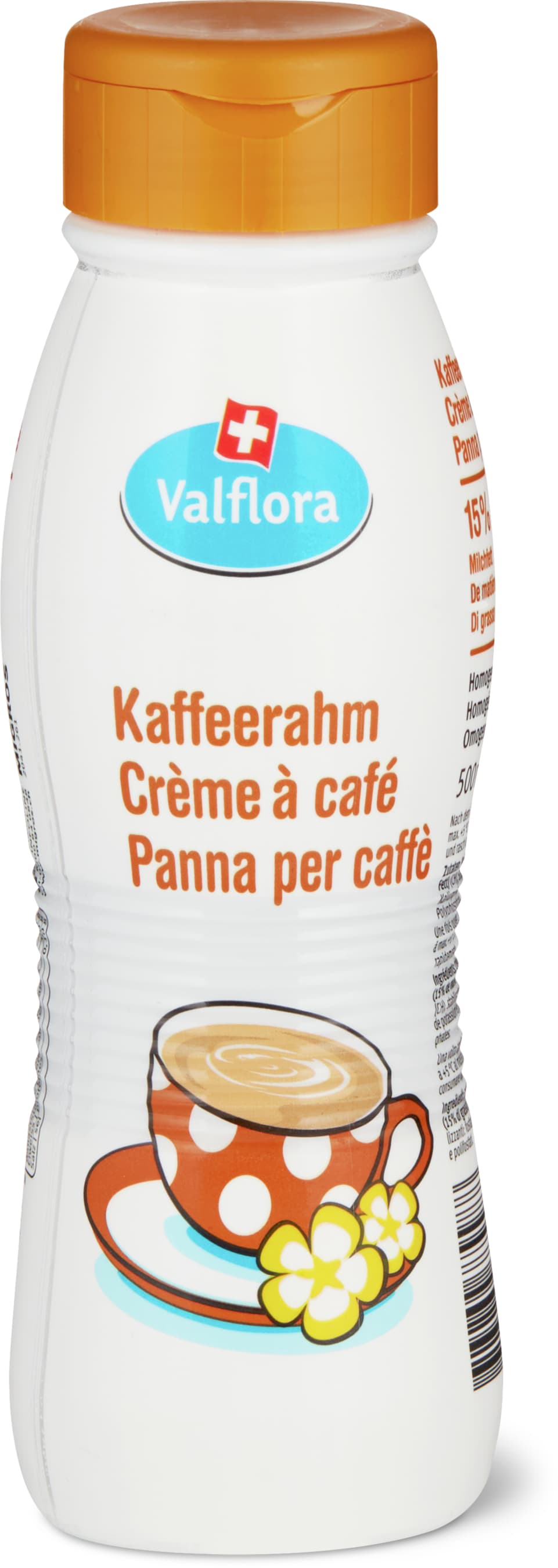 Kaffeerahm Valflora - 500ml