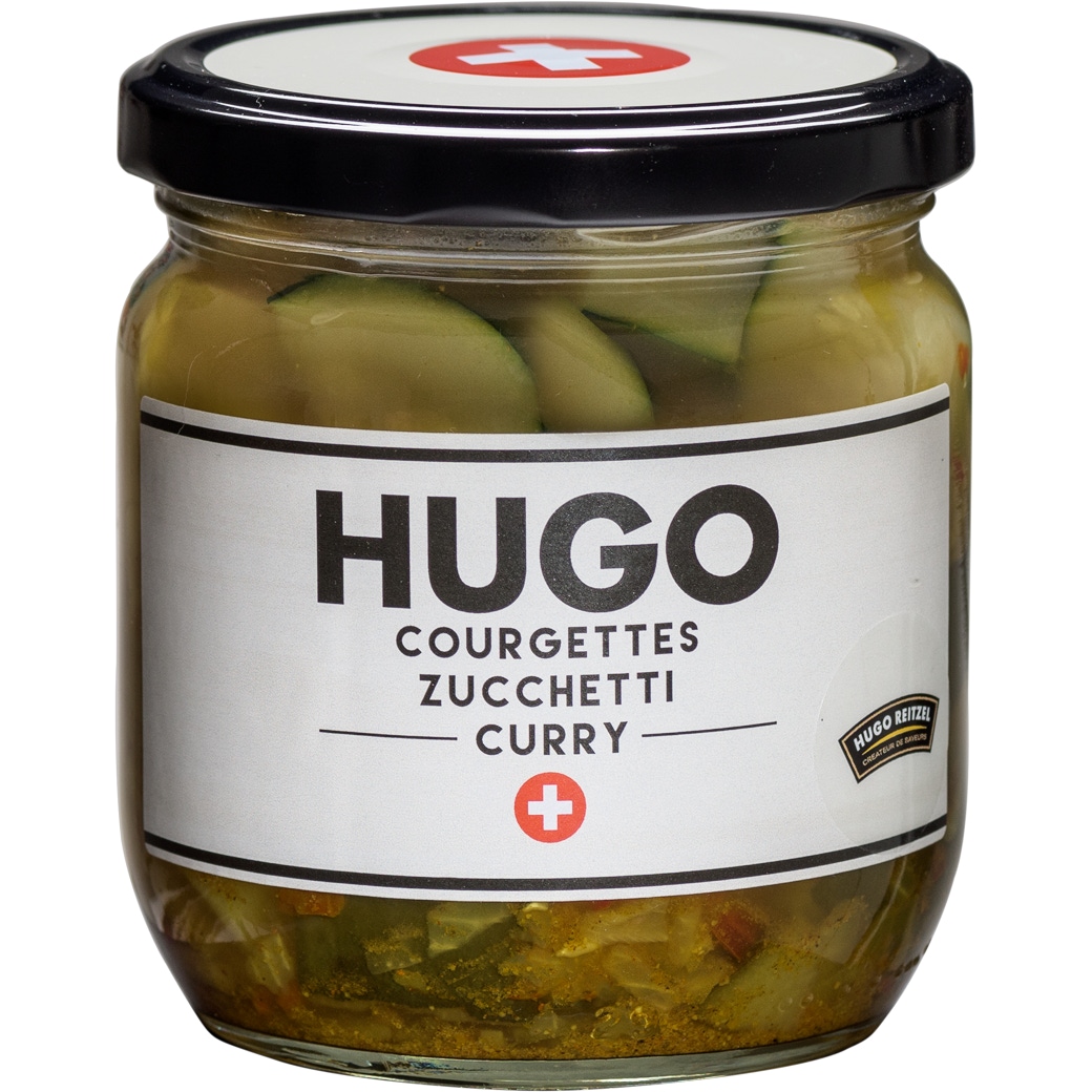 HUGO Zucchetti-Würfel mit Curry - 420g