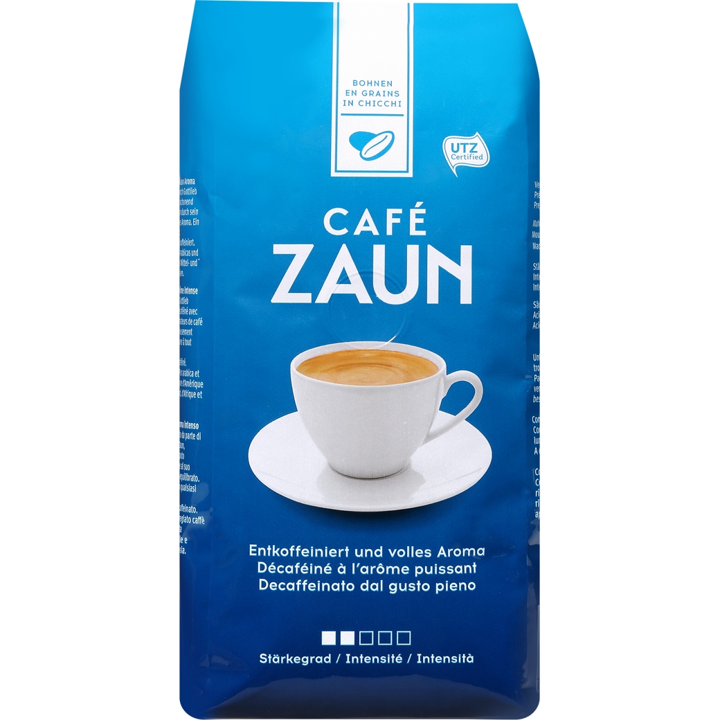 Kaffee Zaun M-Classic Bohnen Entkoffeiniert