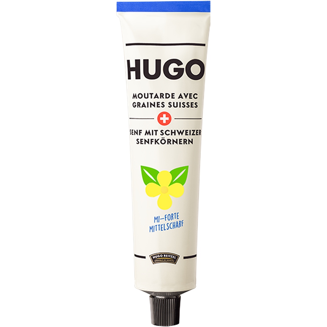 HUGO Schweizer Senf mild-würzig - 200g