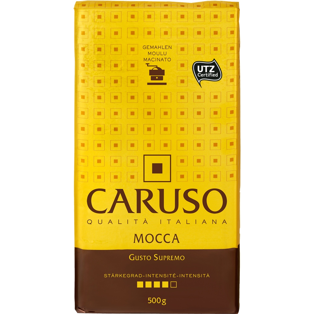 Kaffee Caruso Mocca gemahlen - 500g