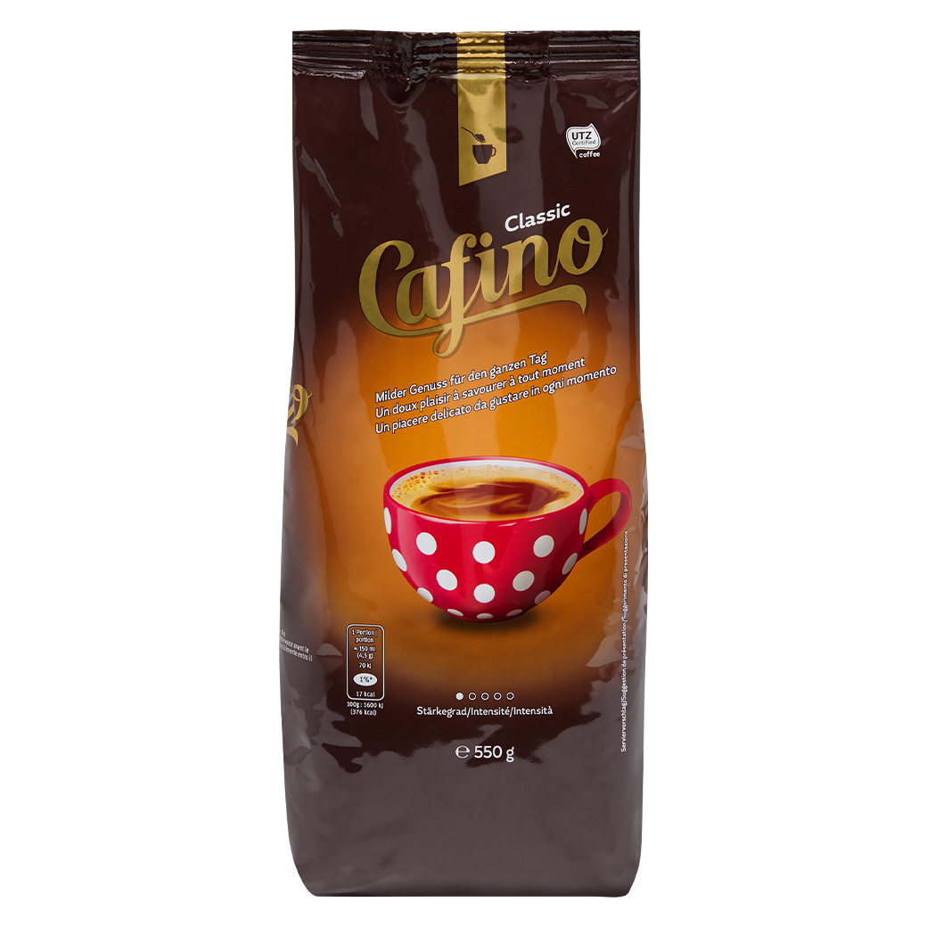 Kaffee löslich «Cafino Classic Nachfüllbeutel» - 550g