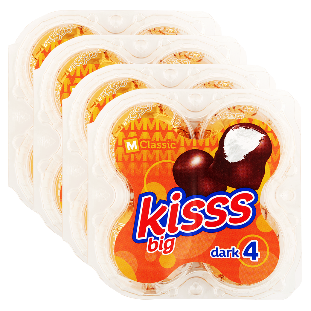 Big Kisss «Noir» 4er - 4x130g