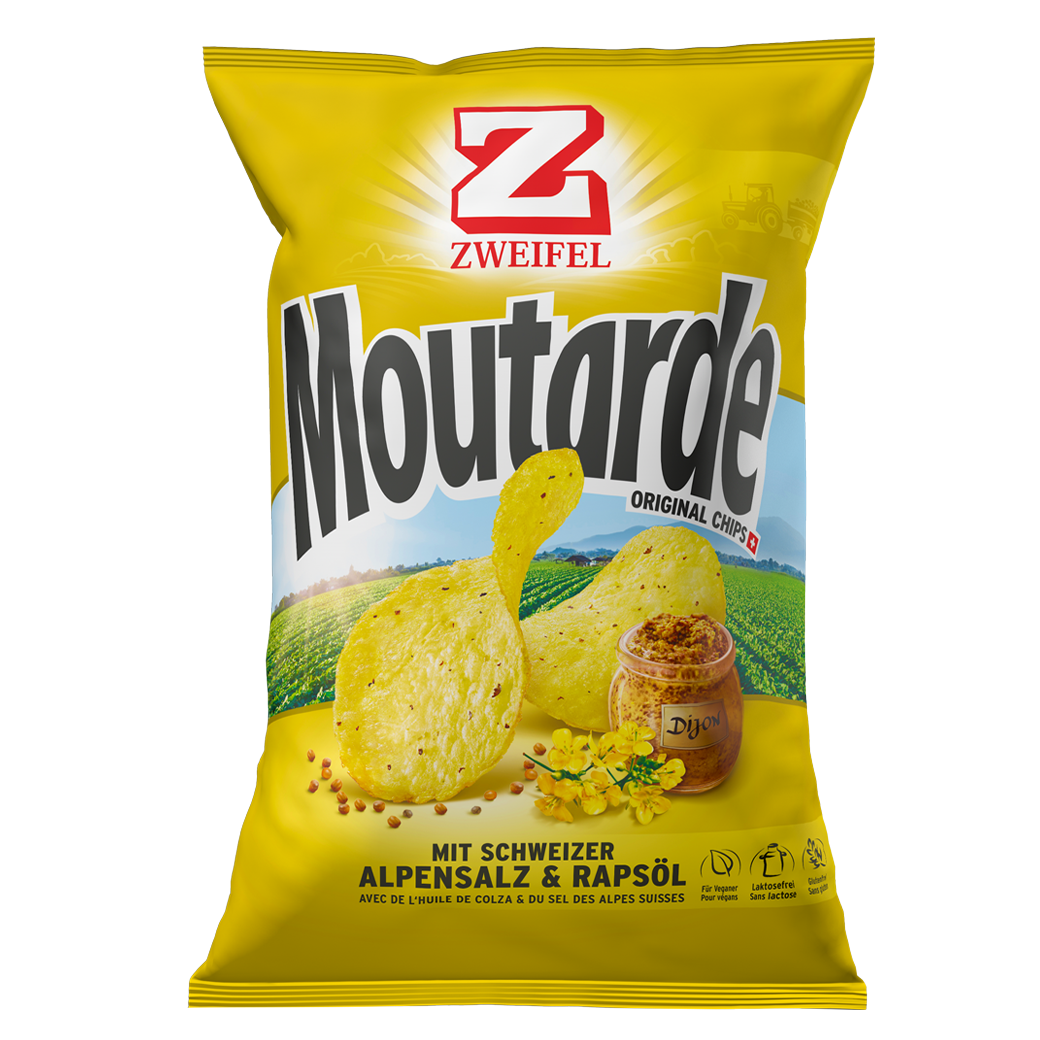 Zweifel Chips Original Moutarde - 90g