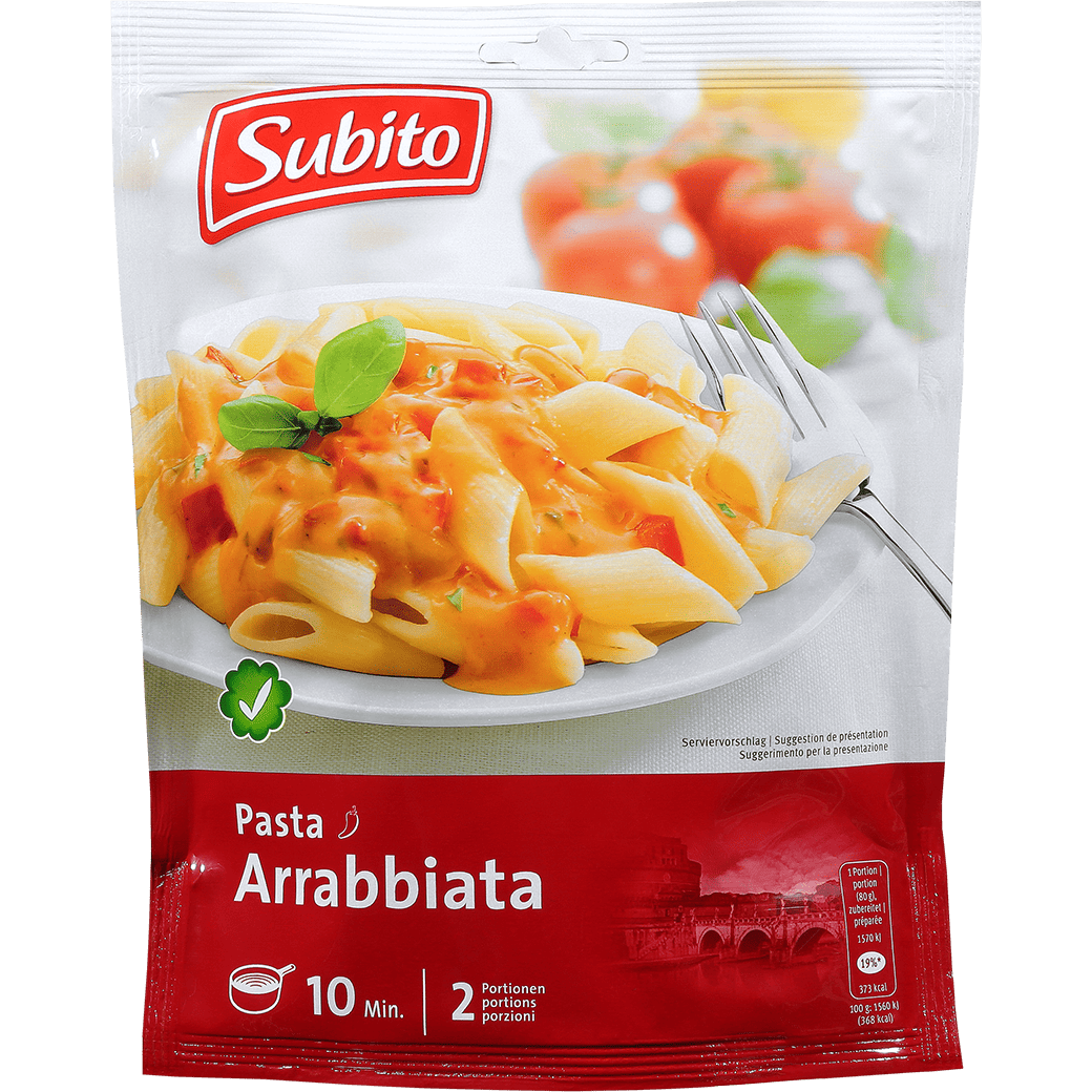 Subito Pasta all’Arrabbiata - 160g