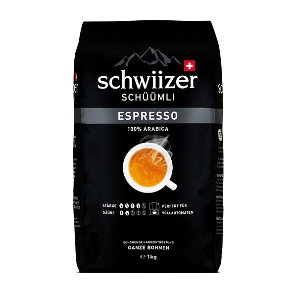 «Schwiizer Schüümli» Espresso Bohnen - 1kg